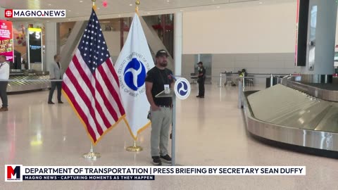 🇺🇸 Sean Duffy Urgent Briefing on Air Travel Disruption amid Democrats’ Shutdown [LIVE]