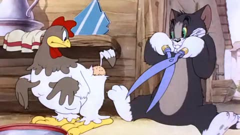 tom and jerry 008 Fine Feathered Friend [1942] MP4 720P