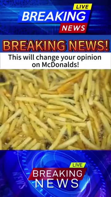 McDonald's TOXIC fries with 11 ingredients, some dangerously toxic!