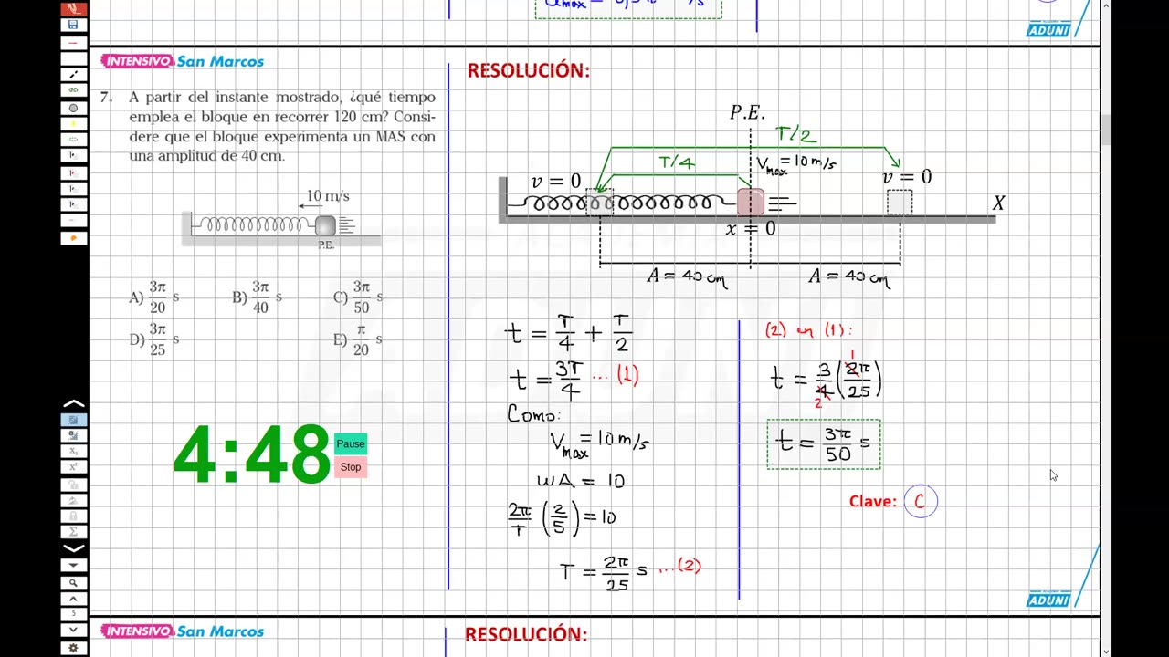 INTENSIVO ADUNI 2024 | Semana 09 | Economía | Geometría S2 | Física