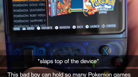 R36S retro/pokemon game console
