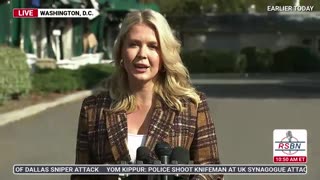 WATCH: Karoline Leavitt Holds a Press Gaggle Outside the White House - 10/2/25