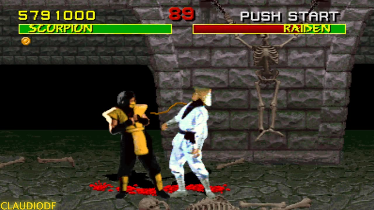 Mortal Kombat - Scorpion - Arcade Cabinet