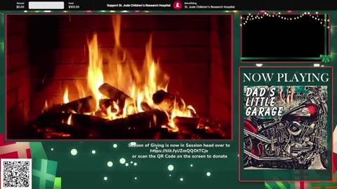Yule Log (Holiday & Easy Listening Music) - St. Jude Fundraiser