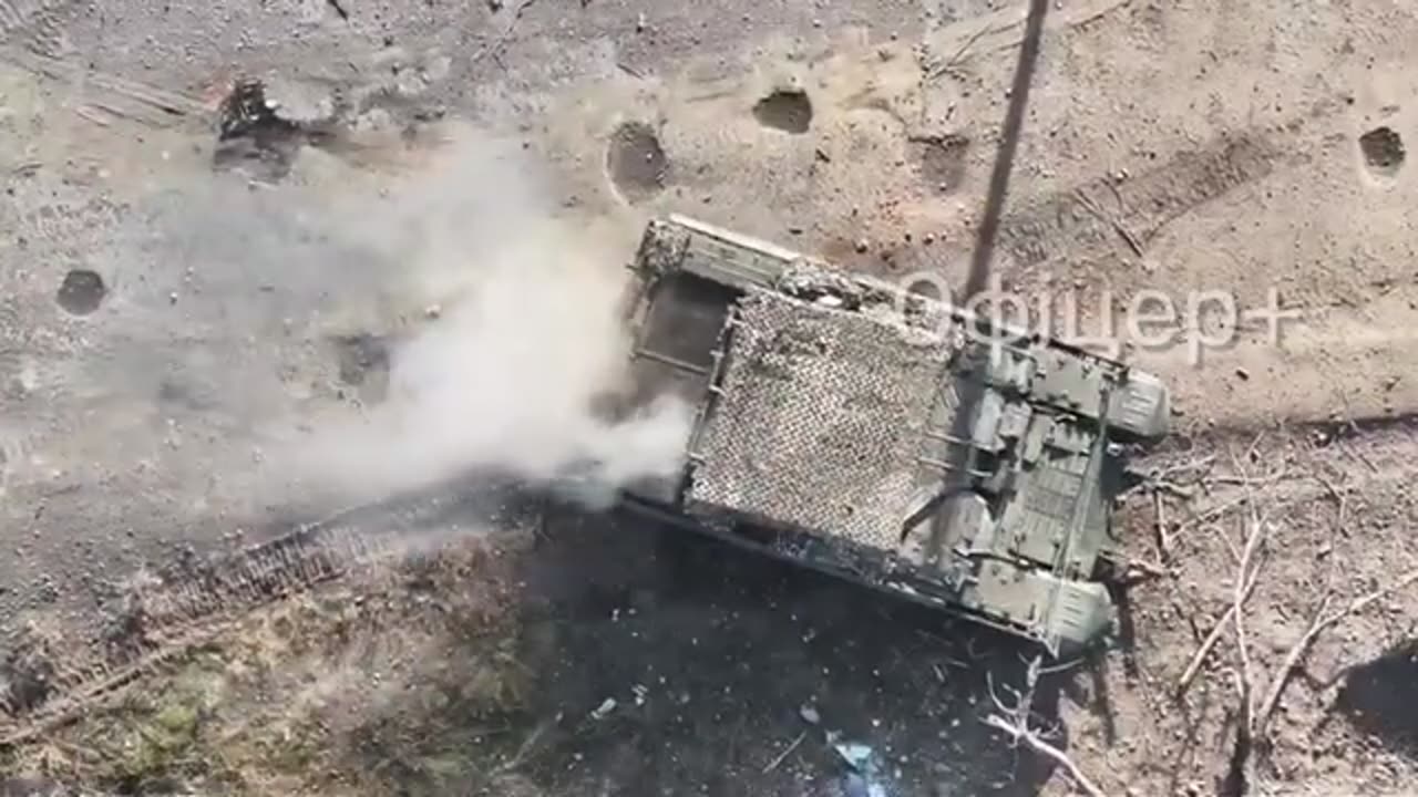 BMPT Terminator: Russian tank defender burns in Ukraine