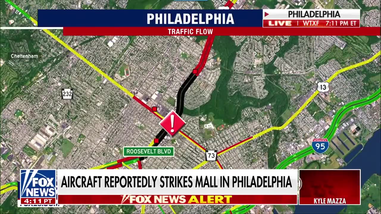 Philadelphia plane crash witness_ There was a 'lot of flames'