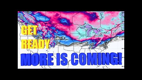 This Winter Weather Pattern WILL GET A Lot Worse & Stronger!