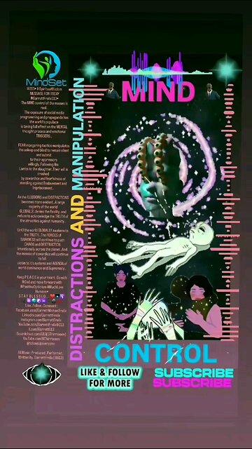 ▪︎MIND CONTROL/DISTRACTIONS AND MANIPULATION▪︎