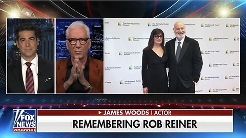 Actor JAMES WOODS gets EMOTIONAL when talking about ROB REINER’s MURDER