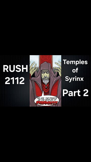 RUSH 2112 Temples of Syrinx Part 2 #rush
