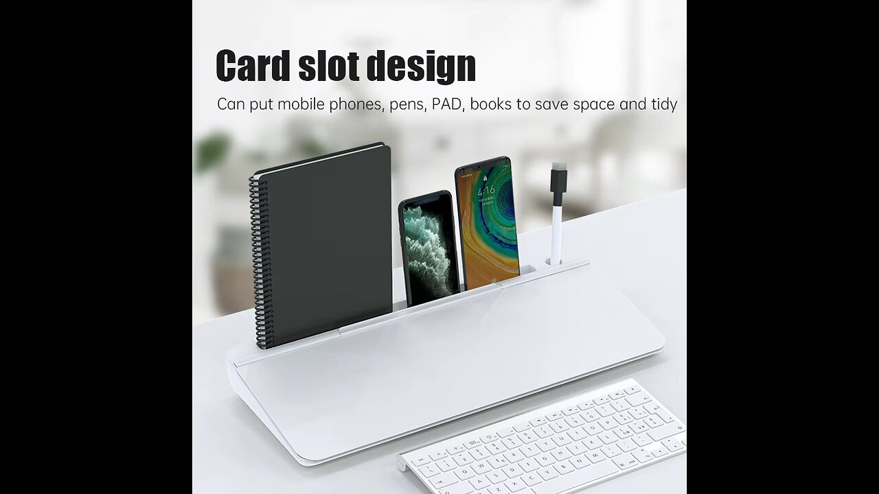 Desktop Keyboard Mini Whiteboard Writing Board