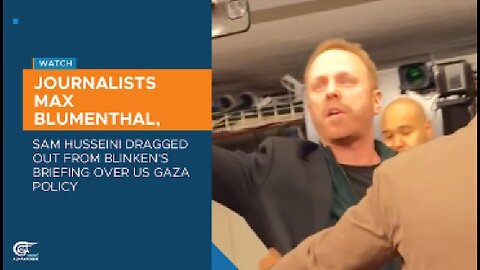 Max Blumenthal- "My final words for Tony Blinken, Secretary of Genocide, and his smirking press secretary, Matt Miller"
