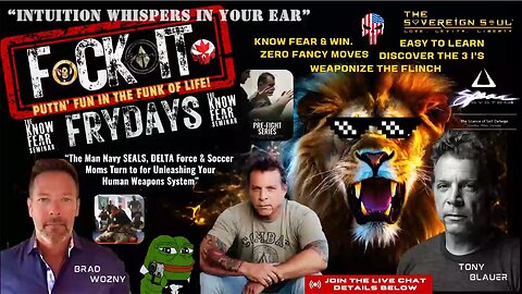 Brad Wozny BIG Intel Jan 18: "Tony Blauer Shows How To Unleash your Human Weapons System if SHTF & Protect Family"