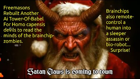 "Santa Claus" is Likely Old Masonic Double-Speak As Ai Mind-Reading Is Now Exposed