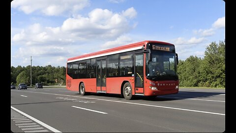 GIANT CITYBUS DRIVING ON THE ROAD IN Atlantic City Expy Hammonton, New Jersey Google Street View
