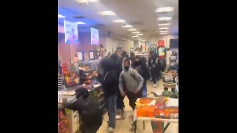 Kids mass rob this store every day while laughing, police do nothing in NYC, store announced closing