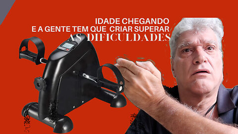 Usando uma BICICLETA de BRAÇO para fortalecer meus MUSCULOS