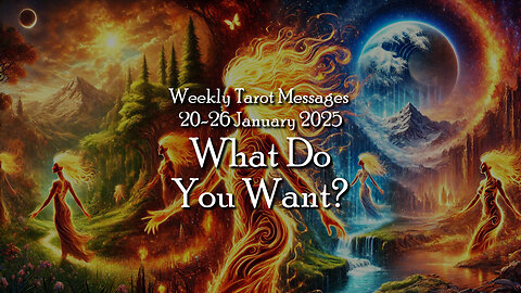 What Do You Want? - Weekly Tarot Messages