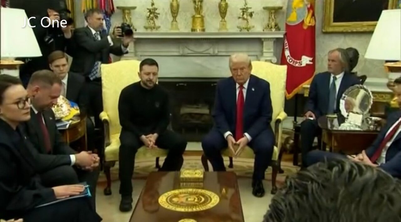 President Trump's Meeting with Zelensky | Popcorn anyone? 🍿