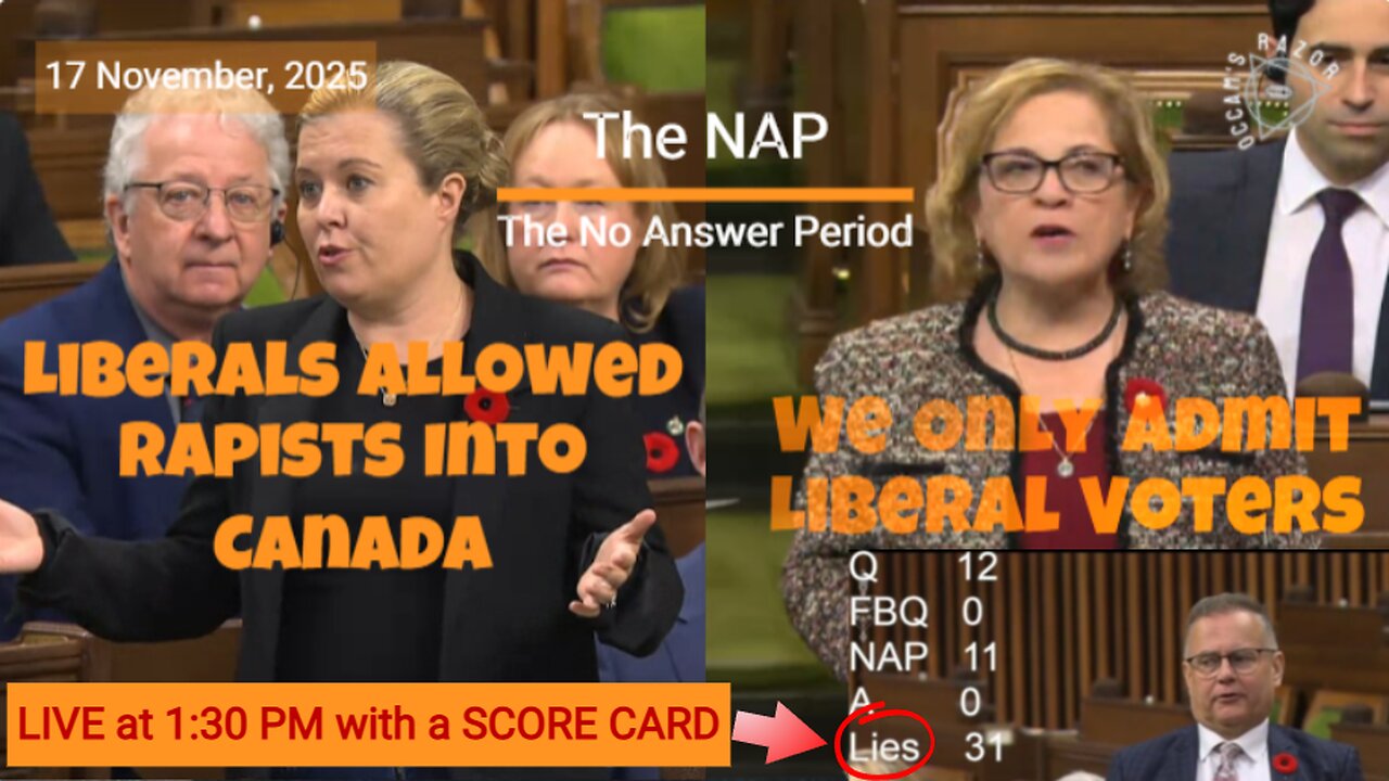 Question Period – November 17, 2025 – The NAP