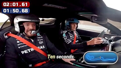 George Russell vs AI Car! Human Triumph on the Track 🔥 | Epic F1 Showdown