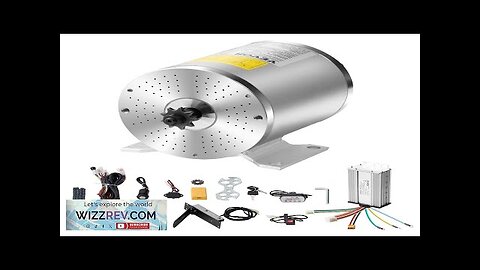 1800W Electric Brushless DC Motor Kit 48V 4500rpm with Upgraded Speed Controller Review