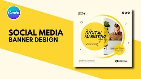 How To Create Digital Marketing Agency Post Design in Canva l Canva Tutorial