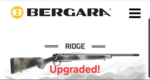 Bergara Wilderness Upgrade!