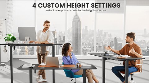 ErGear Height Adjustable Electric Standing Desk