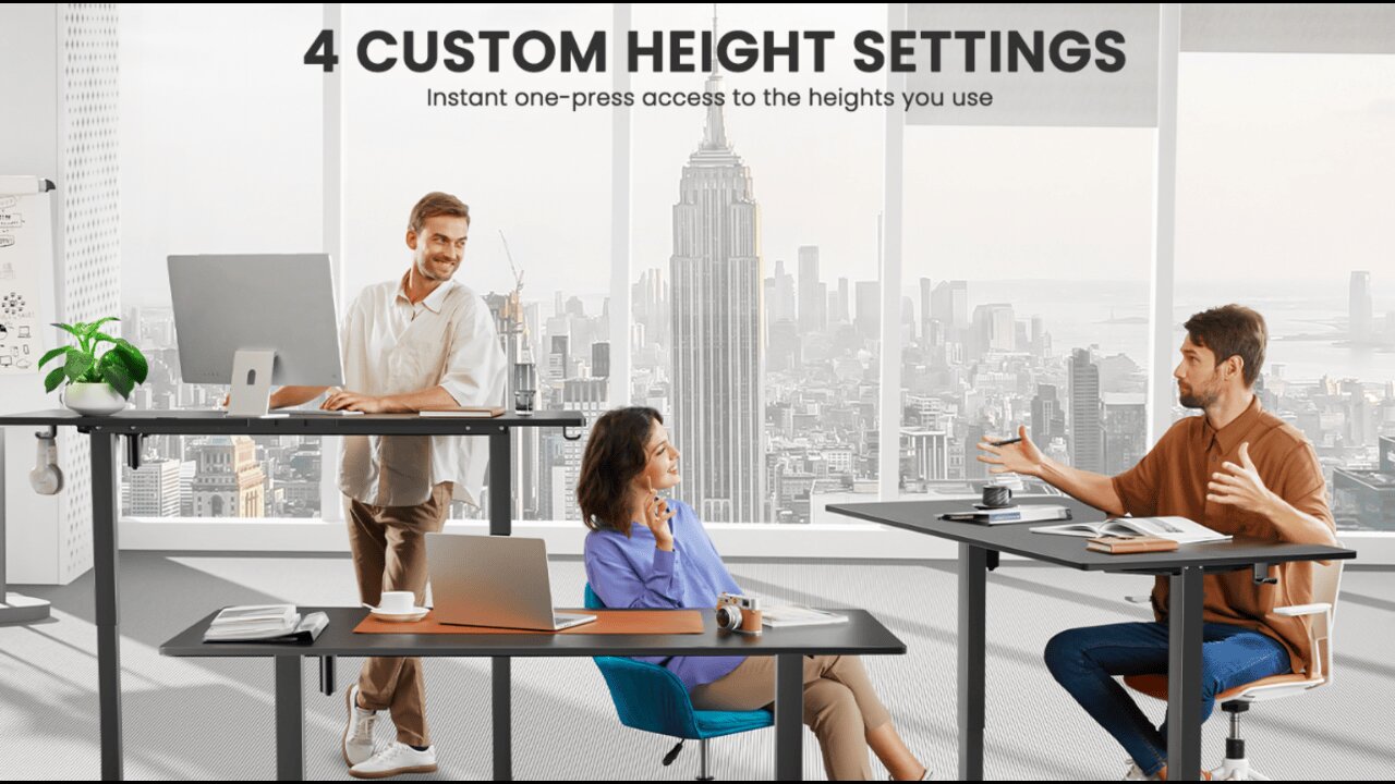 ErGear Height Adjustable Electric Standing Desk