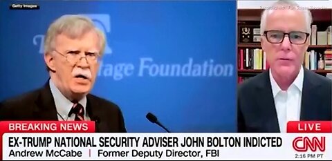 JOHN BOLTON INDICTED FOR 18 FELONIES- 10 mins.
