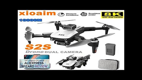 For Xiaomi S2S 8K Drone Profesional HD Aerial Photography Dual-Camera Omnidirectional Review