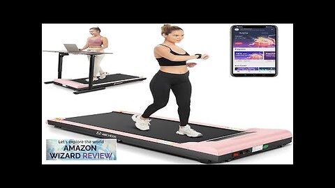 ANCHEER Walking Pad 2.5HP Under Desk Treadmill 300lbs Weight Capacity with Remote Review