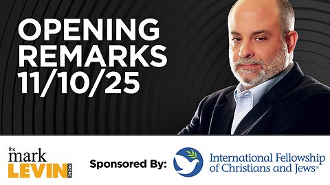 Mark's Opening Remarks - 11/10/25