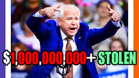 🔴LIVE: Over $1,000,000,000 Stolen In Minnesota, Walz Linked To Dem Senator Assassination 🟠⚪🟣