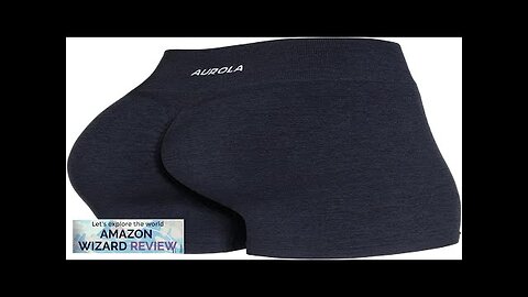 AUROLA Intensify Workout Shorts for Women Seamless Scrunch Short Gym Yoga Running Review