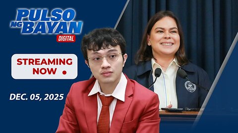 LIVE: Pulso ng Bayan kasama si Admar Vilando at Jade Calabroso | December 5, 2025