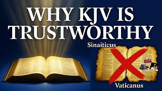 Why the KJV Is Trustworthy — Exposing Corrupted Manuscripts Behind Modern Bibles