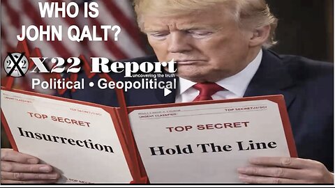 X22-This Is A War Between The American People & Criminal Syndicate,Hold,Whites Of Their Eyes