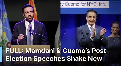 FULL SPEECHES: Zohran Mamdani’s Historic Victory Remarks & Andrew Cuomo’s Warning to America