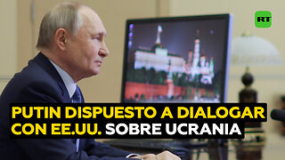 Putin: Estamos abiertos al diálogo sobre Ucrania con Donald Trump en busca de una paz duradera