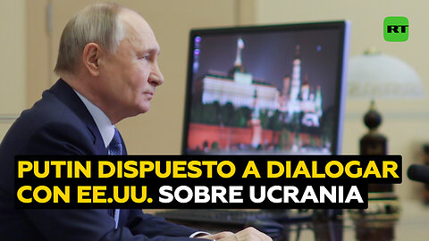 Putin: Estamos abiertos al diálogo sobre Ucrania con Donald Trump en busca de una paz duradera