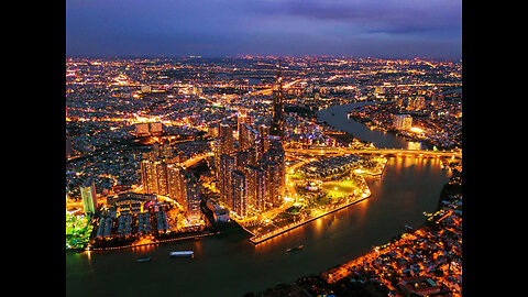 Vietnam is modern and sparkling at night