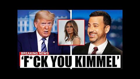 Donald Trump explodes in fury after Jimmy Kimmel exposes a shocking truth about his marriage on live TV.