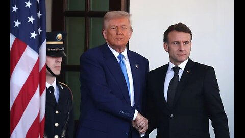 Trump Hosts Macron at White House, Teases End of Russia–Ukraine War | Trailer | NTD Evening News