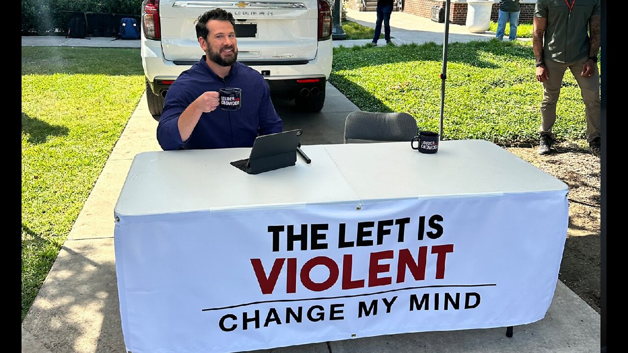 Steven Crowder’s Explosive ‘Change My Mind’ Comeback: The Left Is Violent