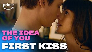 Hayes and Solène's First Kiss | The Idea Of You | Prime Video