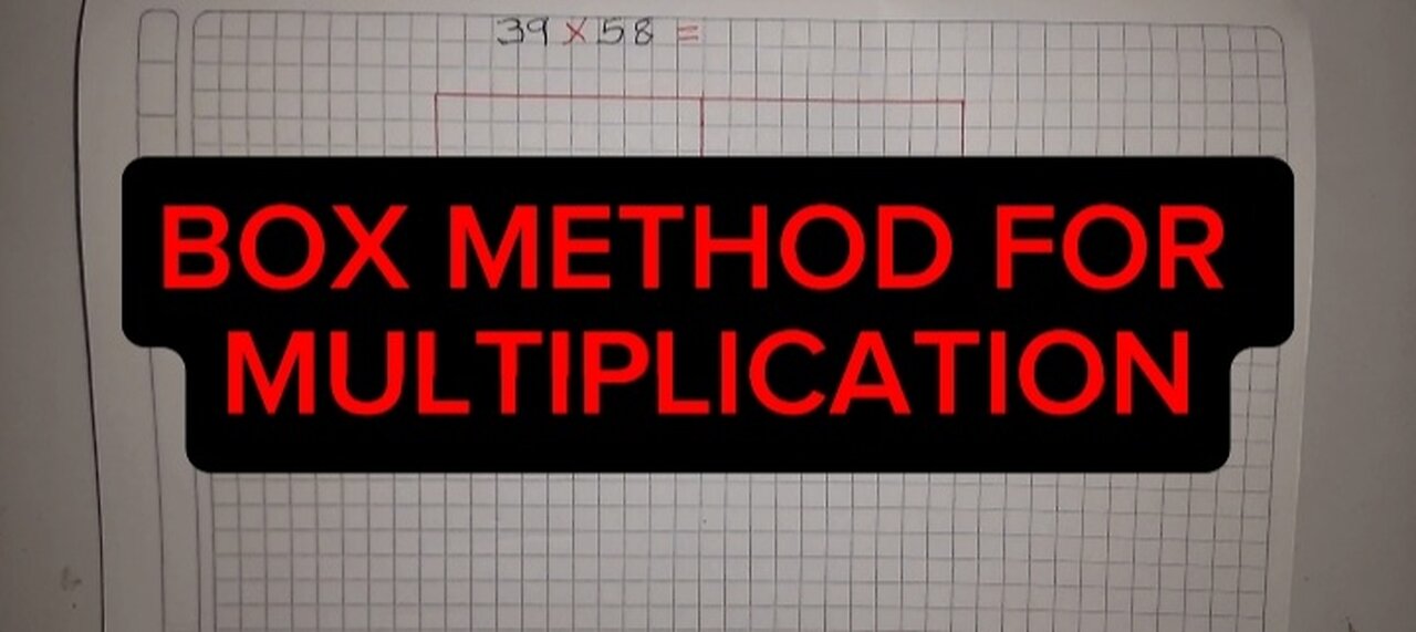 BOX METHOD FOR MULTIPLICATION