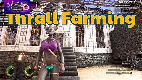 Conan Exiles beginners guide thrall farming busty boobs breast expansion huge tits