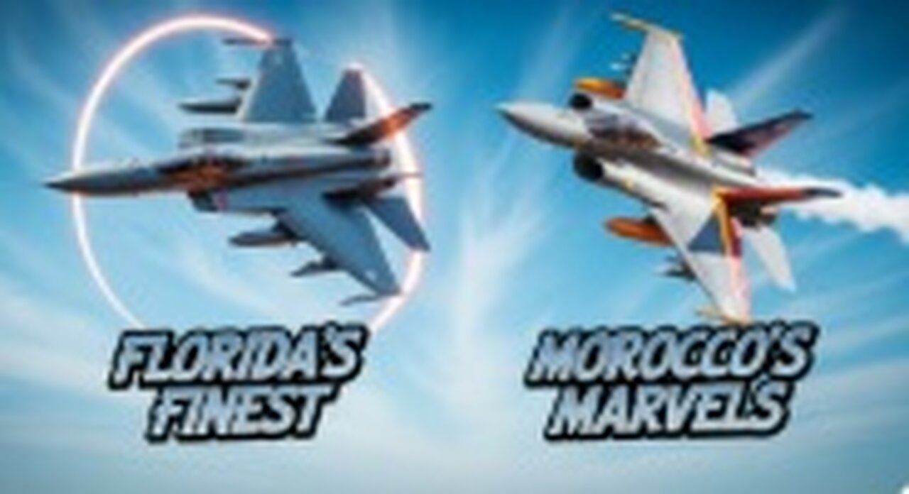 Epic Air Show Battle USA vs Morocco!